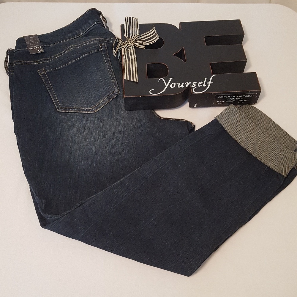 Torrid jeans size 14 regular new with tags